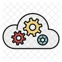 Cloud Service Setting Icon