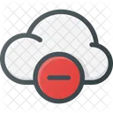 Cloud Computing Remove Icon