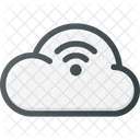 Cloud Computing Stream Icon