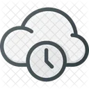 Cloud Computing Timeout Icon