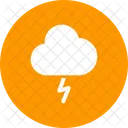Cloud Thunder Lightning Icon