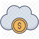 Cloud Cent Cash Icon