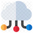 Cloud 5 G Network Cloud Network Network Strength Icon