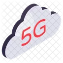 Cloud 5g Network  Icon