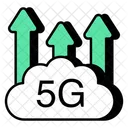 Cloud 5g Network  Icon