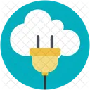 Cloud Power Computing Icon