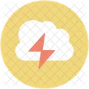 Cloud Lightning Power Icon