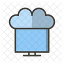 Cloud Connected Network Icon