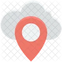 Cloud Computing Location Icon