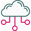 Cloud Computing Network Icon