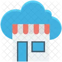 Cloud Computing Shop Icon