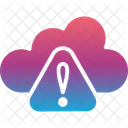 Cloud Error Warning Icon