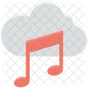 Cloud Music Note Icon