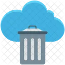 Cloud Trash Delete Icon