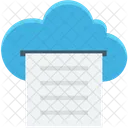 Cloud Storage Digital Icon