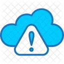 Cloud Error Warning Icon