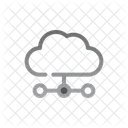 Cloud Database Connection Icon