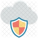 Cloud Computing Security Icon