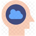 Cloud Thought Mind Mapping Icon