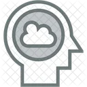 Cloud Thought Mind Mapping Icon