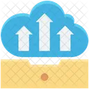 Cloud Data Transmission Icon