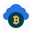 Cloud Crypto Technology Icon