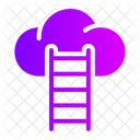Cloud Career Ladder Icon