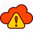 Cloud Error Warning Icon