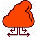 Cloud Data Software Icon