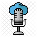 Microphone Cloud Computing Podcast Icon