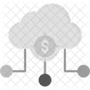 Cloud Business Cash Icon