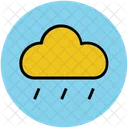 Cloud Rain Drops Icon