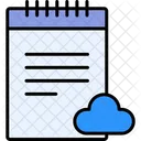 Cloud File Business Icon