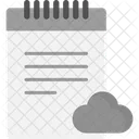 Cloud File Business Icon