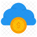 Cloud Coin Money Icon