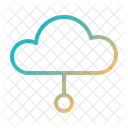 Cloud Computer It Icon
