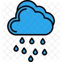 Cloud Overcast Rain Icon