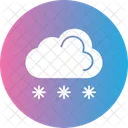 Cloud Precipitation Snow Icon