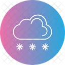 Cloud Precipitation Snow Icon