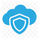 Cloud Data Protection Security Icon