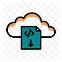Cloud Coding Download Icon