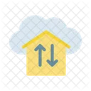 Cloud Transfer Upload Icon