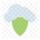 Cloud Shield Security Icon