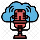 Cloud Podcast Audio Icon