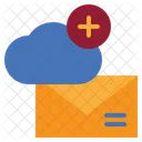 Cloud Mail Envelope Icon