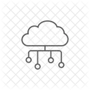 Cloud Marketing Business Icon