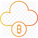 Cloud Bitcoin Money Icon