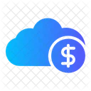 Cloud Business Currency Icon