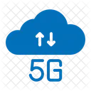 5 G Cloud Technology Icon