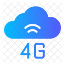 Cloud Technology Connection Icon
